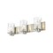 Z-Lite Beckett 3 Light Vanity, Brushed Nickel And Clear Seedy 492-3V-BN - alternate 5